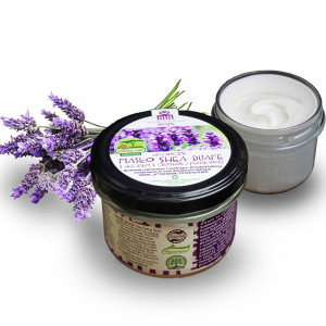 Bambucké bílé máslo s levandulovým olejem