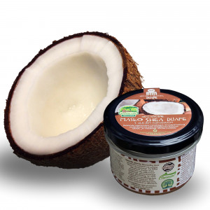 Bambucké bílé máslo s kokosovým olejem