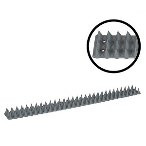 Hroty proti ptákům Sky Fence, antracitové, 45 × 5 cm, sada 3 kusy