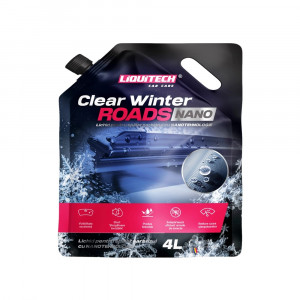 Zimní kapalina do ostřikovačů s nanočásticemi -20˚C ROA-LiquiTech 4L