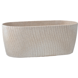 Okenní květináče Mika Eco Wood 27 bílý