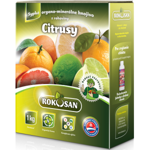 Organické tuhé hnojivo na citrusy Rokosan