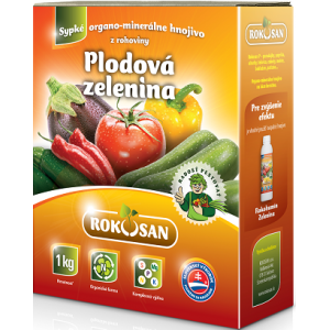 Organické tuhé hnojivo na zeleninu Rokosan