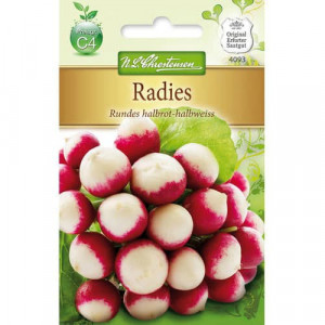 Ředkvička Rundes halbrot-halbweiss
