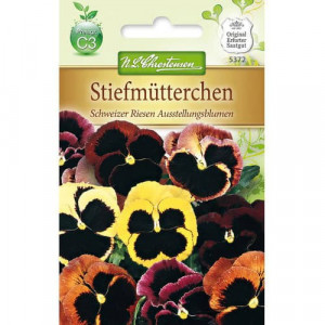 Fialky Swiss Giant, mix vícebarevný