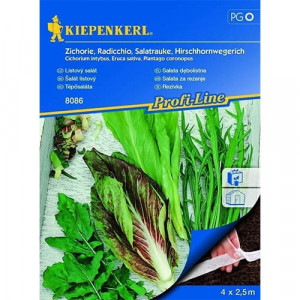 Italský salát, vícebarevná směs