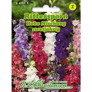 Strakononka (Delphinium) gigant, mix barev
