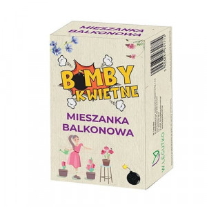 Květinové bomby na balkon, mix vícebarevný